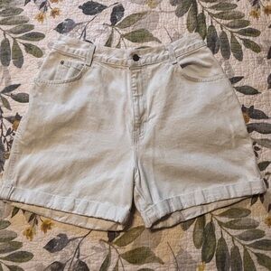 Gitano White High-Waist Women’s Vintage Denim Shorts